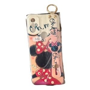 Minnie Mouse G Play Motorola 4G Phone Case with Kickstand Strap New